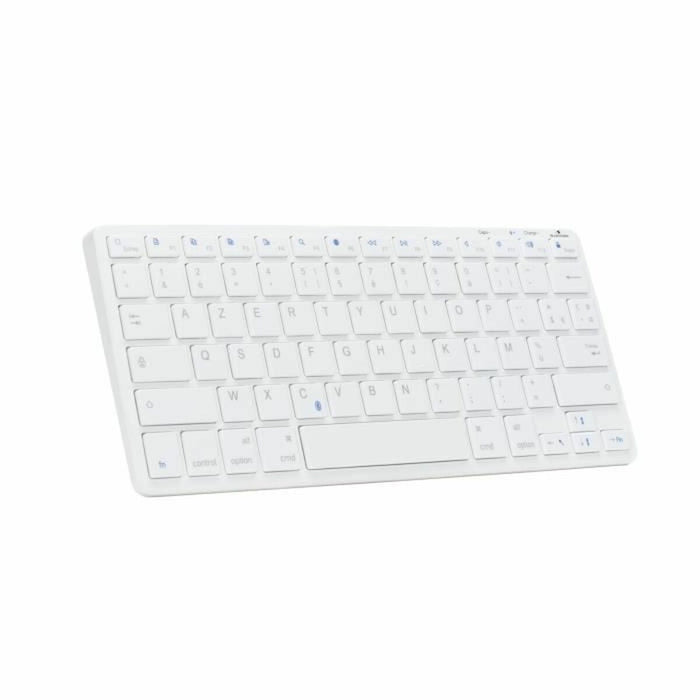 Tastatură Bluestork Azerty Franceză Alb