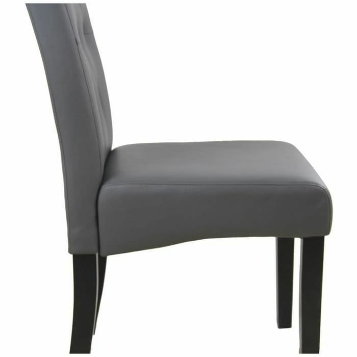 Scaun de Sufragerie Gri 45 x 42 x 45 cm (2 Unități)