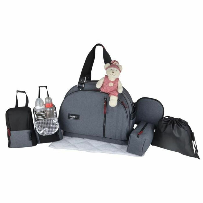 Geantă pentru scutece Baby on Board Gri