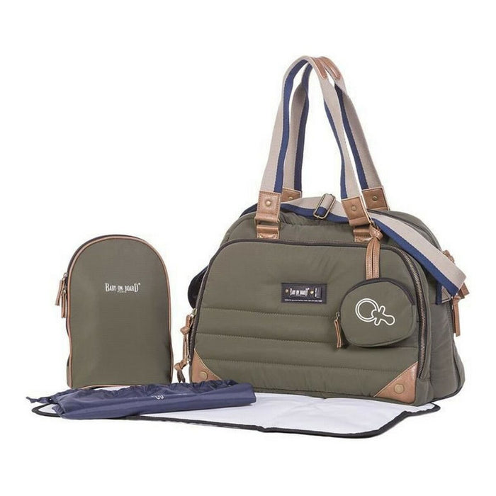 Geantă pentru scutece Baby on Board EASY LIFE Kaki