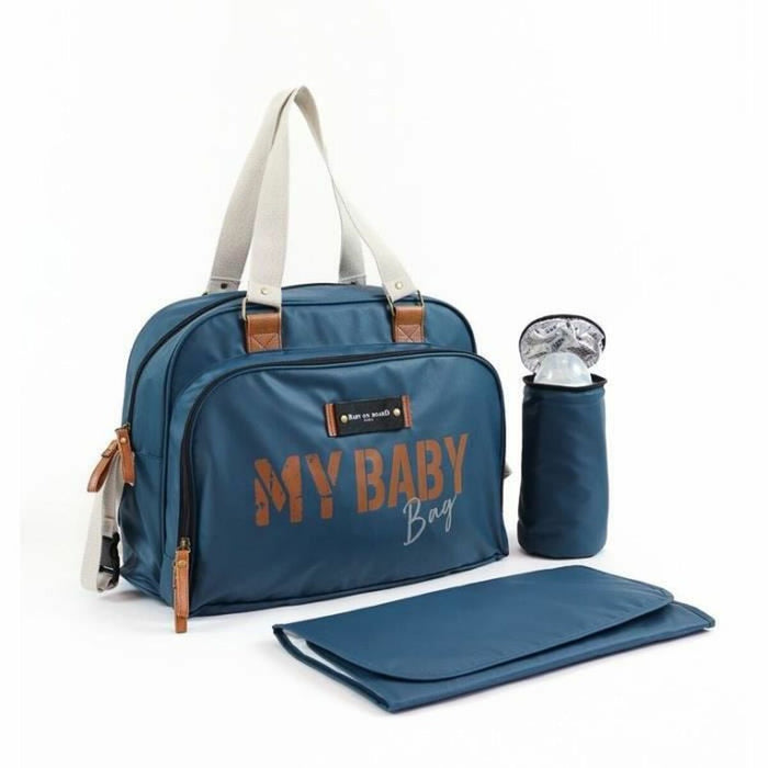 Geantă pentru scutece Baby on Board Simply Albastru