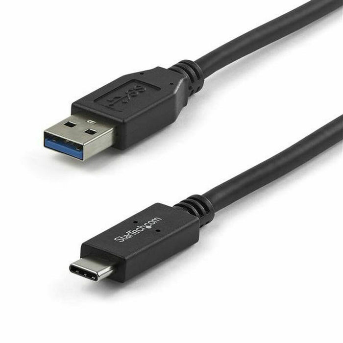 Cablu USB A la USB C Startech USB31AC1M Negru
