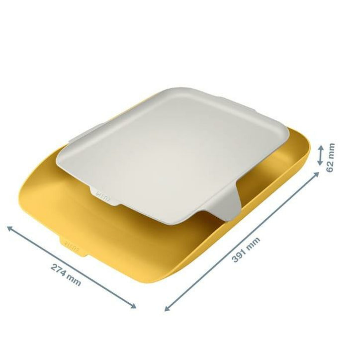 Tavă de arhivare Leitz 52590019 Galben A4 polipropilenă