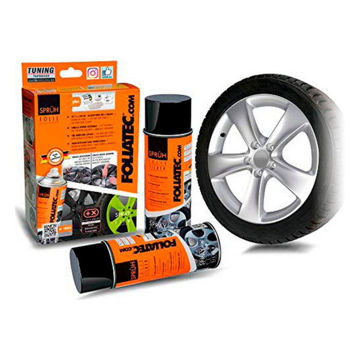 Cauciuc lichid pentru mașini Foliatec FT2049 Argintiu 400 ml (2 pcs)