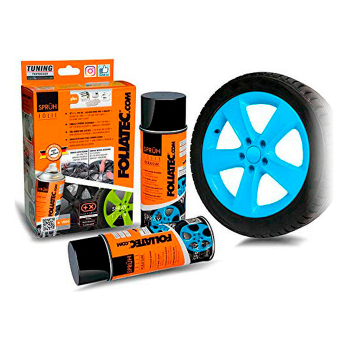 Cauciuc lichid pentru mașini Foliatec Albastru 400 ml (2 pcs)