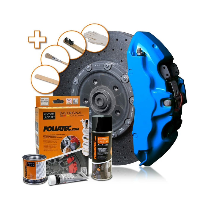 Set de pictură Foliatec 2188 GT-BLUE Etrierele de frână 3 Piese Albastru 400 ml