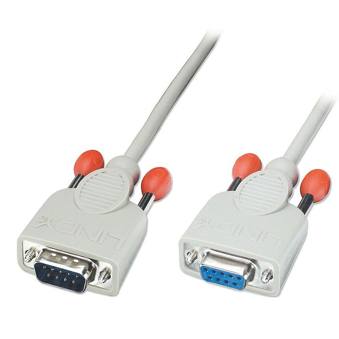 Cablu Coaxial Antenă TV RS-232 LINDY 31522 DB9 10 m Alb