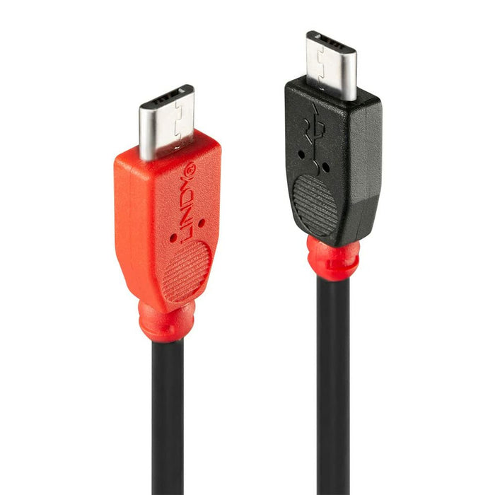 Cablu Micro USB LINDY 31758 50 cm Negru