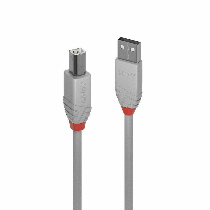 Cablu Micro USB LINDY 36684 Negru Gri