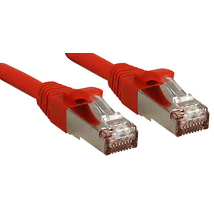 Cablu de Rețea Rigid UTP Categoria 6 LINDY 45625 Roșu 5 m
