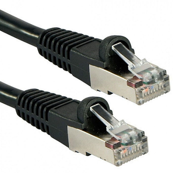 Cablu de Rețea Rigid UTP Categoria 6 LINDY 47176 Negru 50 cm