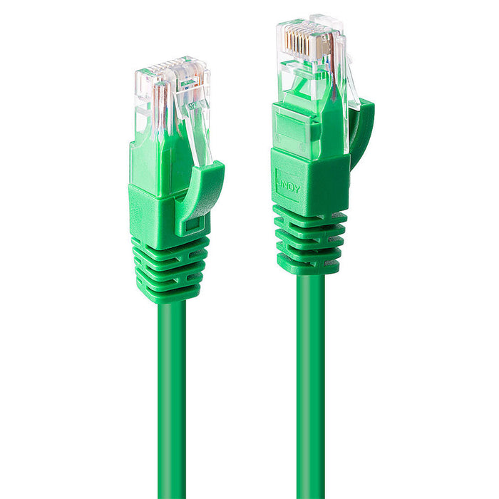 Cablu de Rețea Rigid UTP Categoria 6 LINDY 48048 2 m Roșu Verde 1 Unități