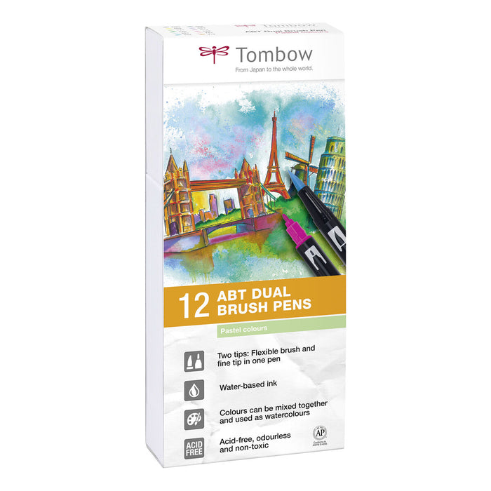 Carioci Tombow ABT-12P-2 Cu două capete