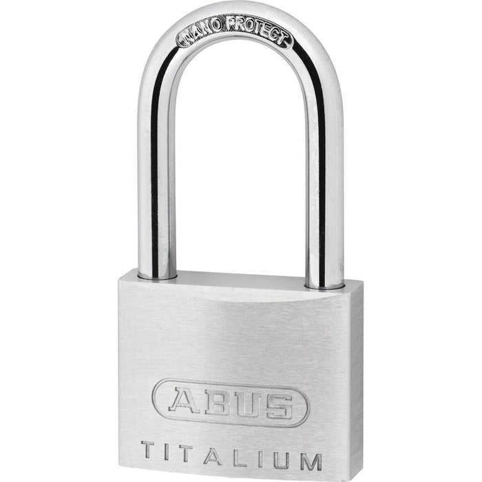 Lacăt cu cheie ABUS Titalium 64ti/40hb40 Oțel Aluminiu Lung (4 cm)