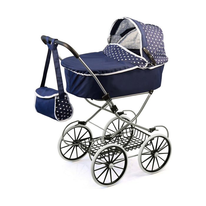 Cărucior pentru Păpuși Reig Classic Deluxe 70 x 42 x 89 cm Albastru