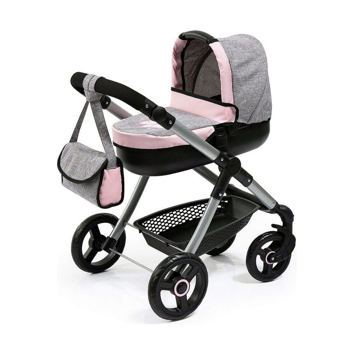 Cărucior pentru Păpuși Reig Stule Pram Gri 63 cm