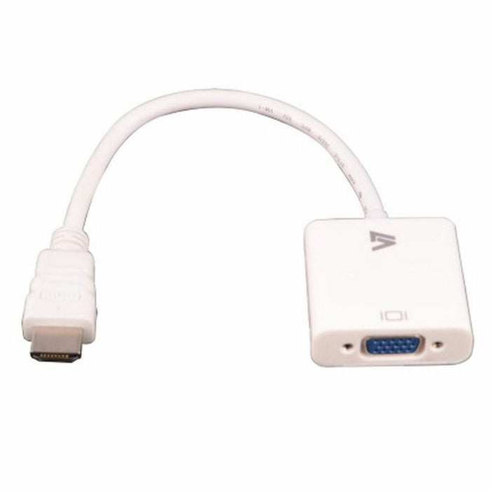Adaptor HDMI la VGA V7 CBLHDAV-1E Alb