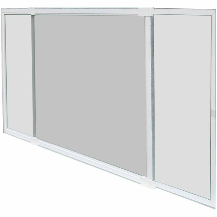 Plasă antițânțari Schellenberg Extensibil Cu ramă Alb Fibră de Sticlă 50 x 142 cm