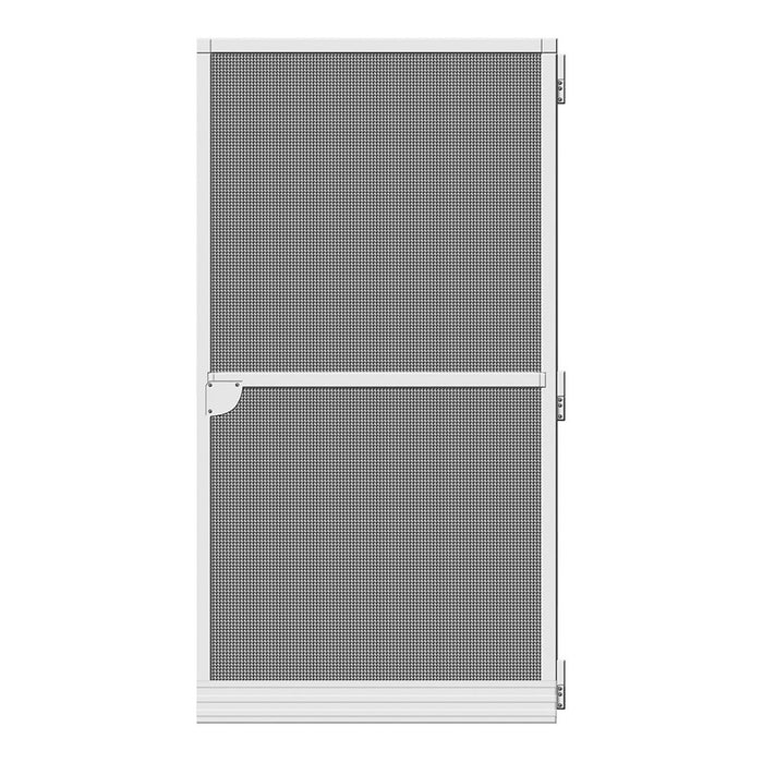 Plasă antițânțari Schellenberg Uşă Fibră de Sticlă Aluminiu Alb (100 x 210 cm)