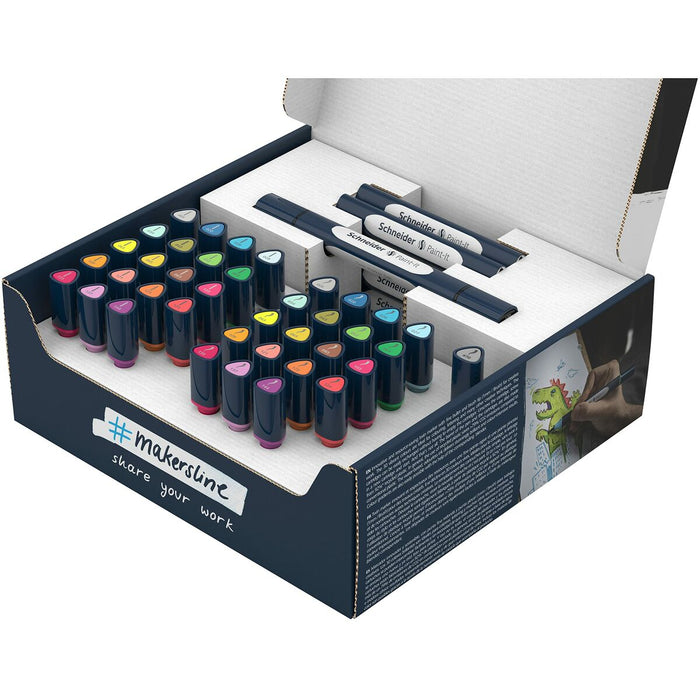 Set de Carioci Schneider PAINT-IT 040 Multicolor 52 Piese