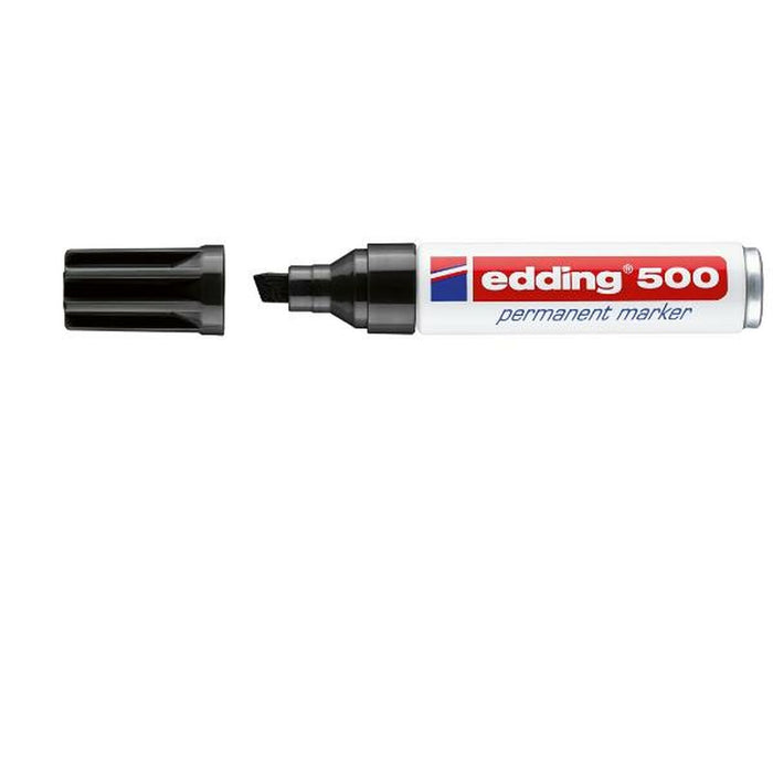 Marker permanent Edding 500-01 Negru 200 Piese (3 Unități) (10 Unități)