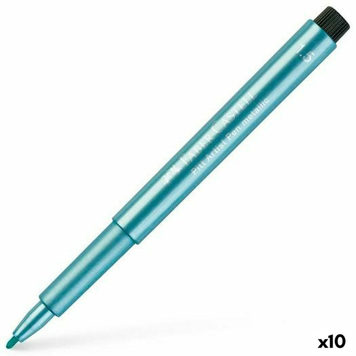 Carioci Faber-Castell Pitt Artist Metalizat (10 Unități)