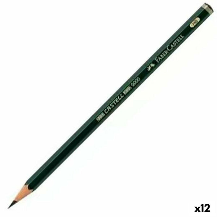 Creion Faber-Castell 9000 Ecologic Hexagonal HB (12 Unități)