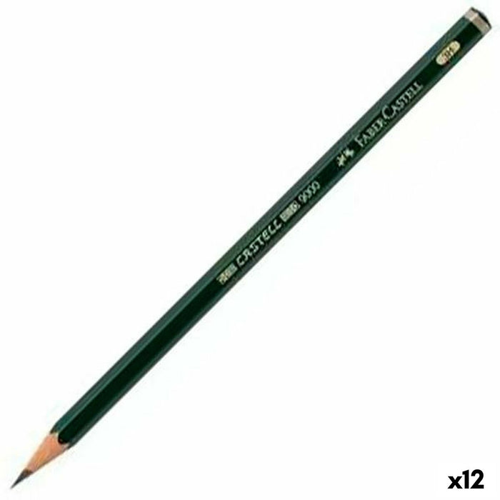 Creion Faber-Castell 9000 Ecologic Hexagonal 3H (12 Piese) (12 Unități)