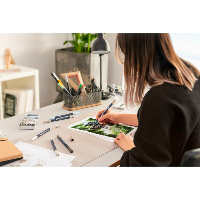 Set de Carioci Faber-Castell Goldfaber Sketch - Architecture Double 6 Piese