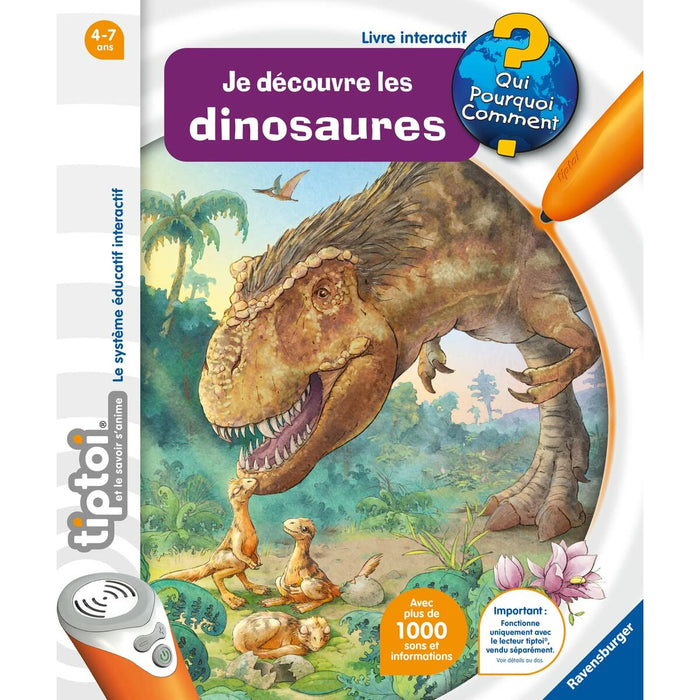 Joc Educativ Ravensburger Je decóuvre les dinosaurs (1 Piese)