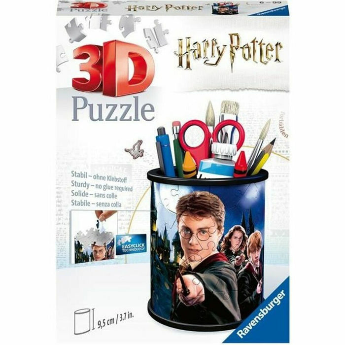 Puzzle 3D Ravensburger Iceland: Kirkjuffellsfoss 57 Piese 3D Suport pentru Creioane