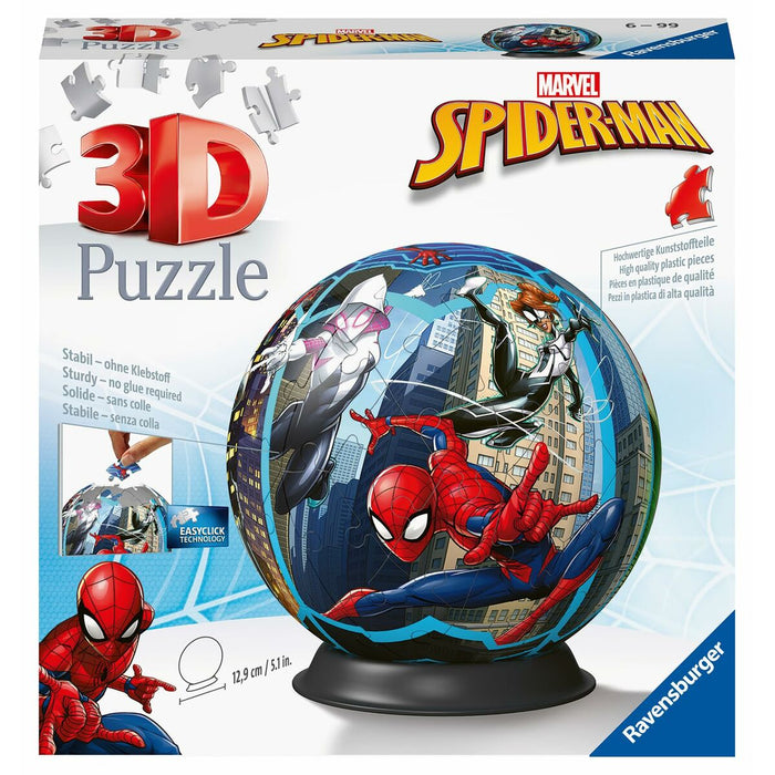 Puzzle 3D Spider-Man Míč 76 Piese