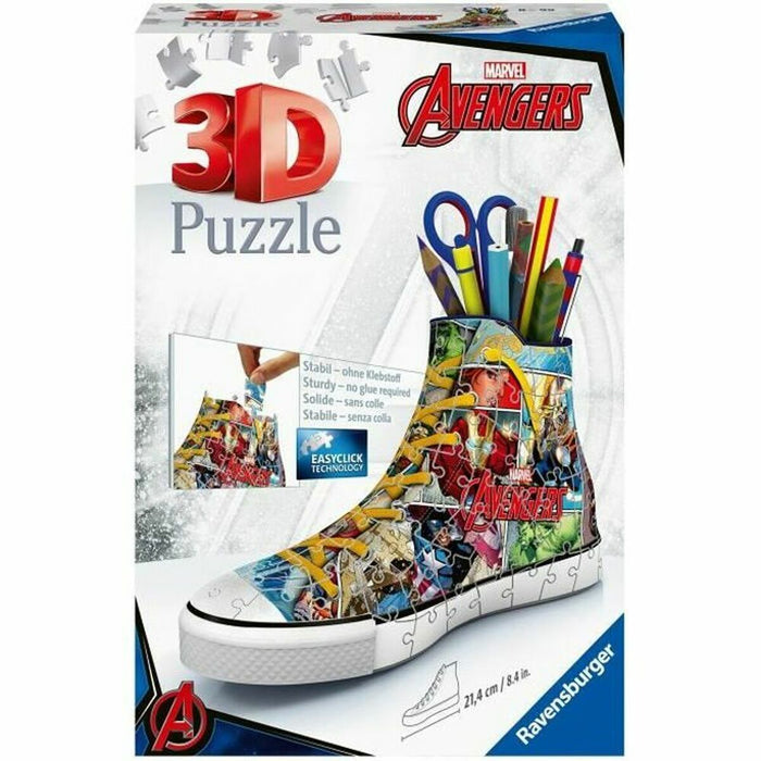 Puzzle 3D Ravensburger Sneaker Avengers 108 Piese