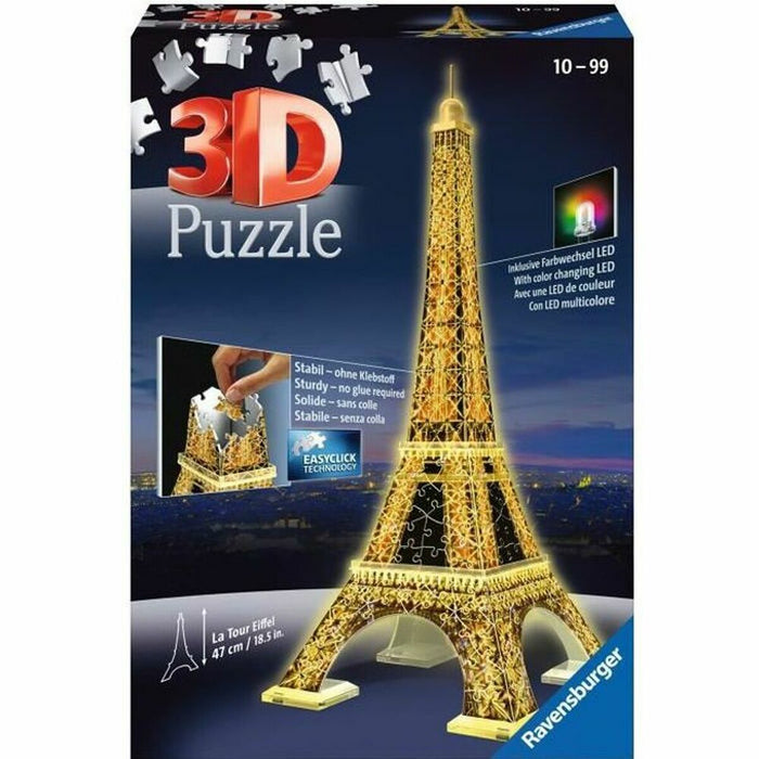 Puzzle 3D Ravensburger Iceland: Kirkjuffellsfoss 216 Piese 3D