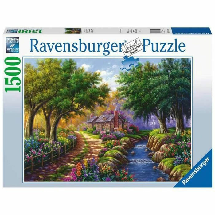 Puzzle Ravensburger 17109 Cottage By The River 1500 Piese