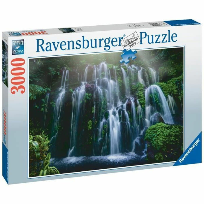 Puzzle Ravensburger Chutes d'eau, Bali Paysage et nature 3000 Piese