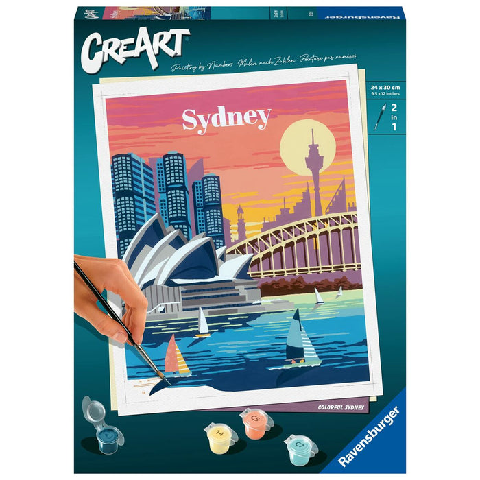 Set de pictură pe numere Ravensburger Sydney