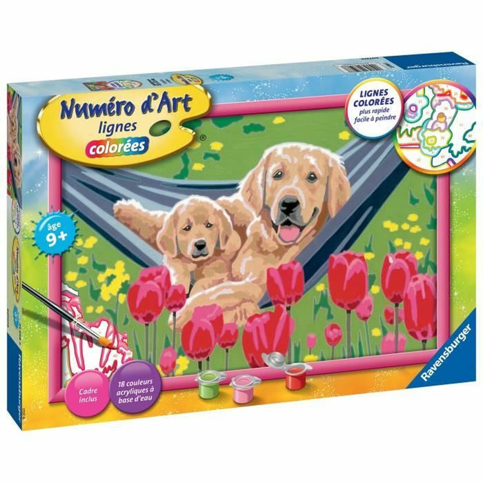 Set de pictură pe numere Ravensburger Numéro d’Art grand format