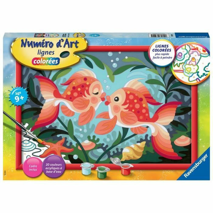 Set de pictură pe numere Ravensburger Numéro d’Art