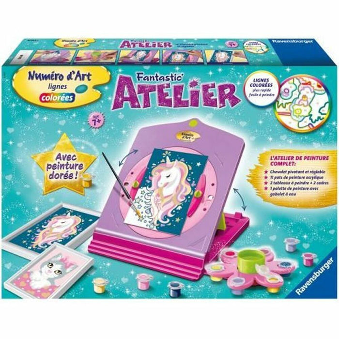 Desene pentru colorat Ravensburger Fantastic 'Atelier Art Number