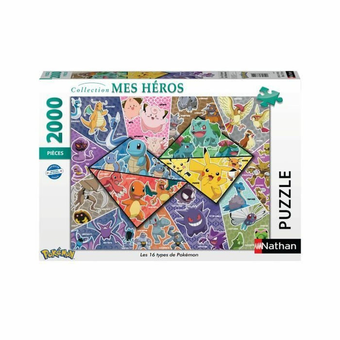 Puzzle Nathan Pokémon 2000 Piese