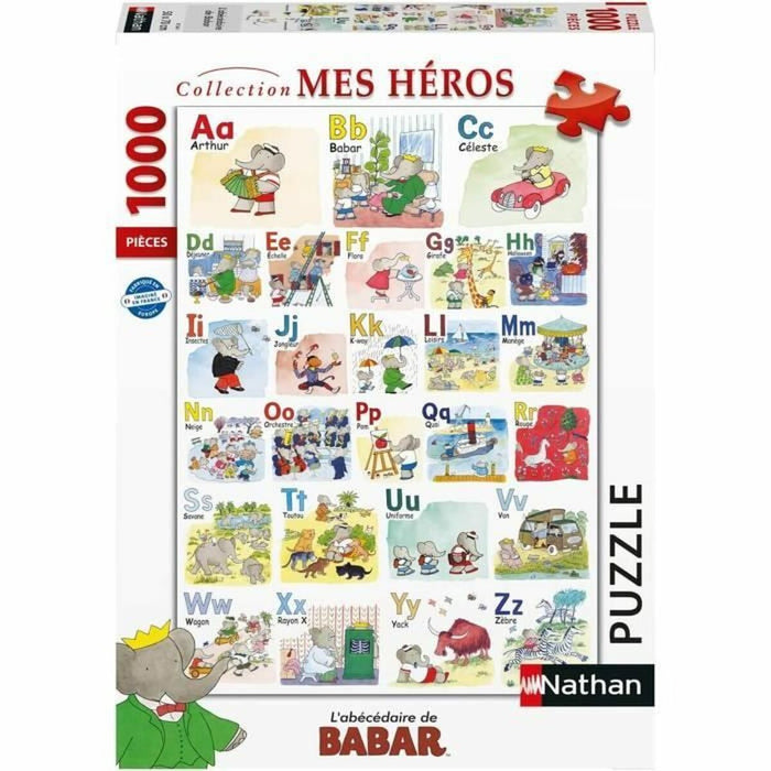 Puzzle Ravensburger Mes Héros 1000 Piese (FR)