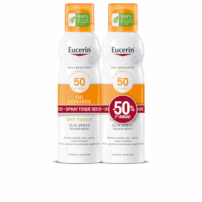 Protector Solar Corporal Spray Eucerin Sensitive Protect Uscat 200 ml x 2