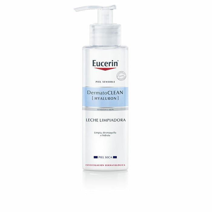Lapte de Curățare Eucerin Dermatoclean Piele sensibilă 200 ml