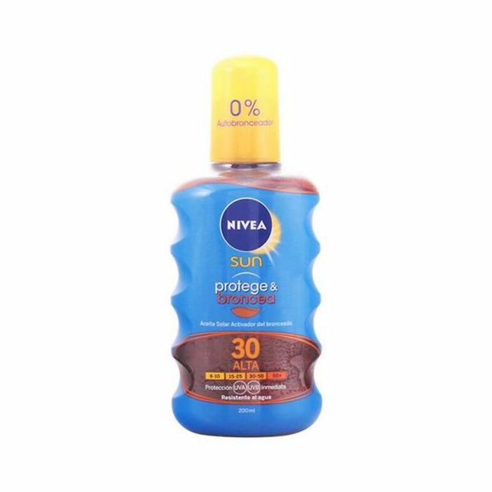 Ulei Bronzant Spf 30 Nivea Sun Broncea Spf 30 200 ml
