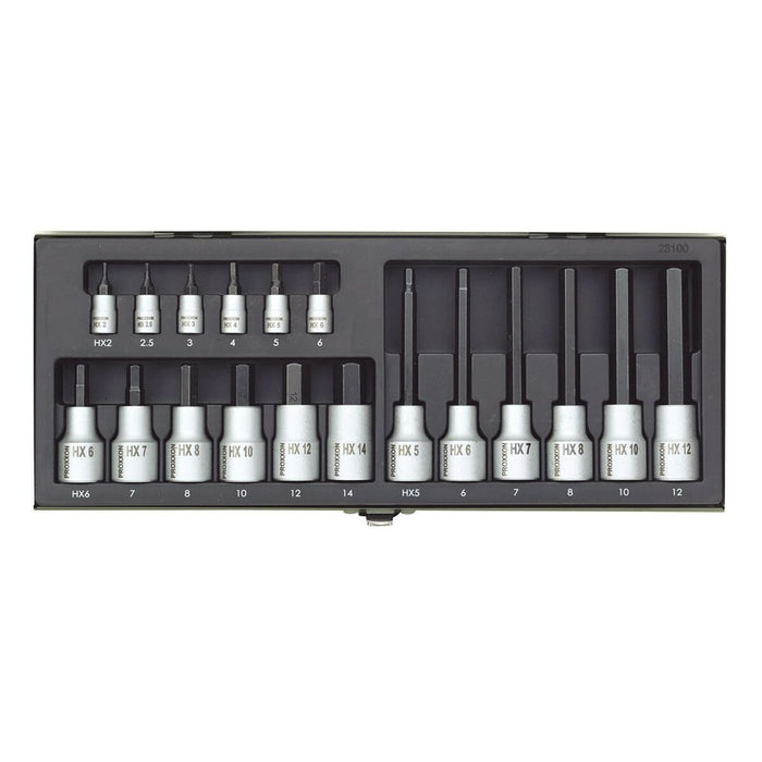 Set biți Proxxon 23100 18 Piese