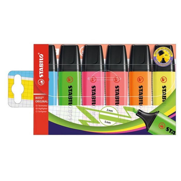 Marker Stabilo 70/6 Plastic