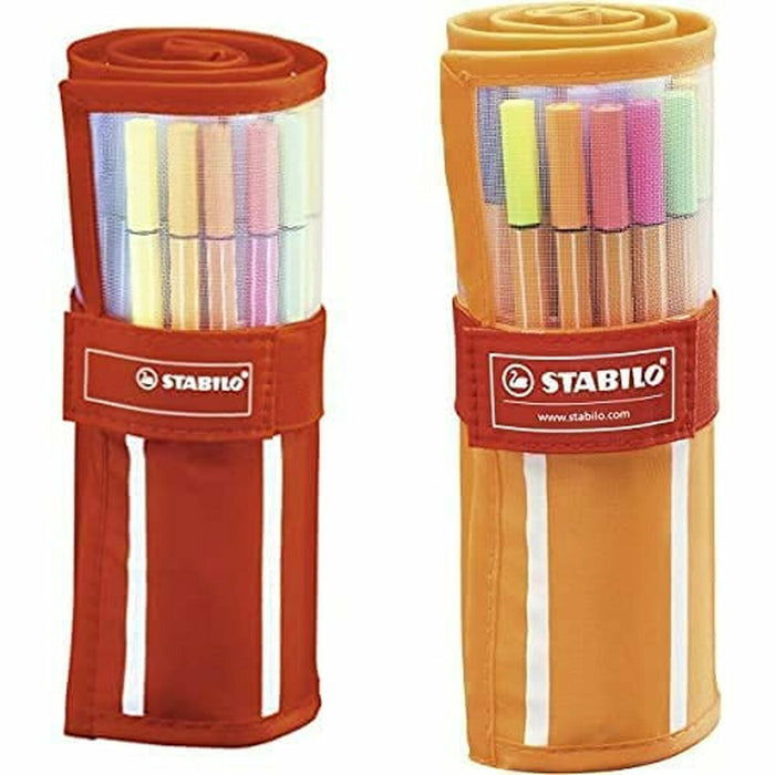 Set de Carioci Stabilo Pen 68 Multicolor (30 Piese)