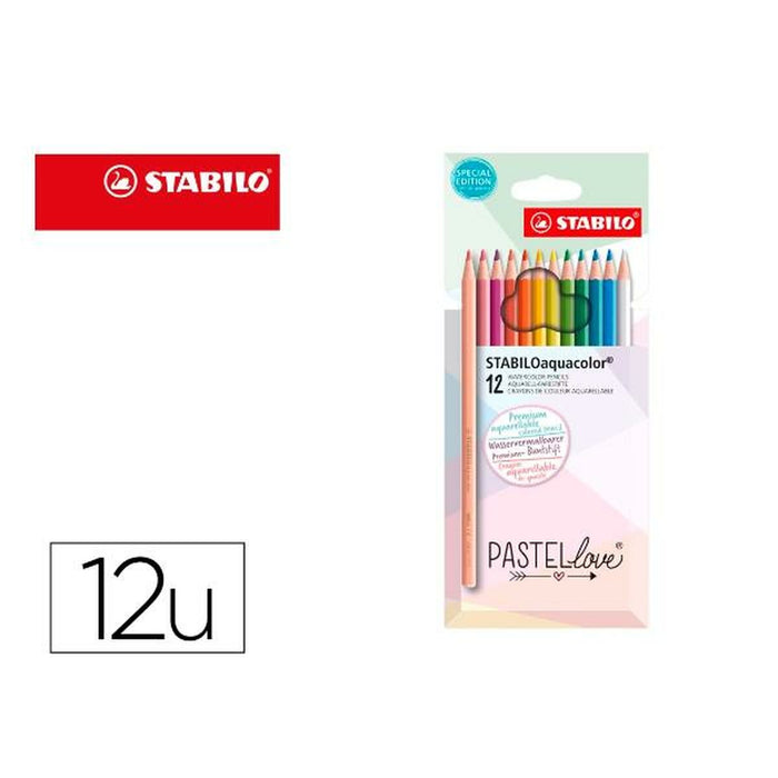 Creioane culori Stabilo 1612/7 Multicolor