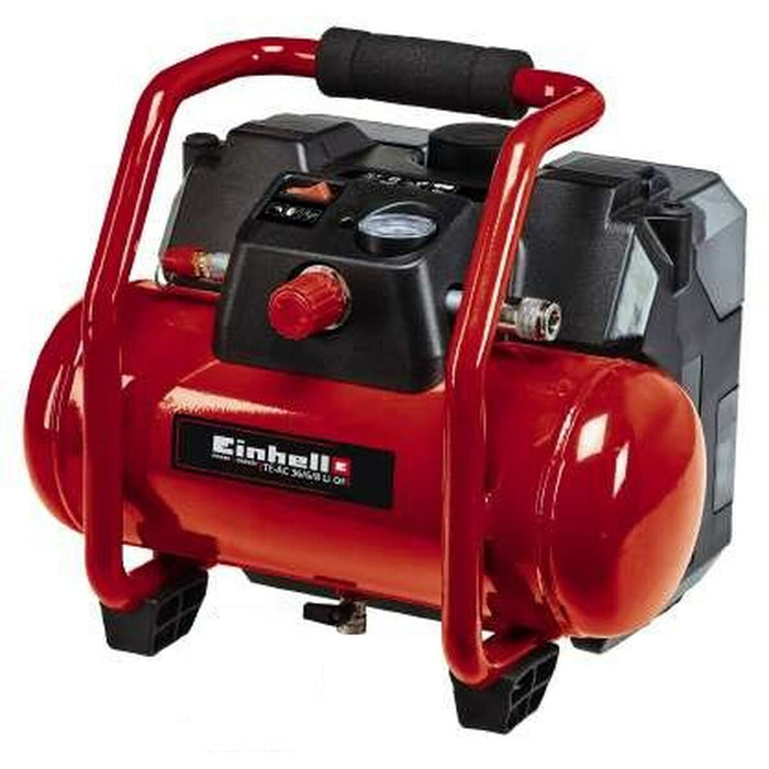 Compresor de aer Einhell TE-AC 36/6/8 Li OF Set-Solo 8 bar 90 L/MIN 6 L